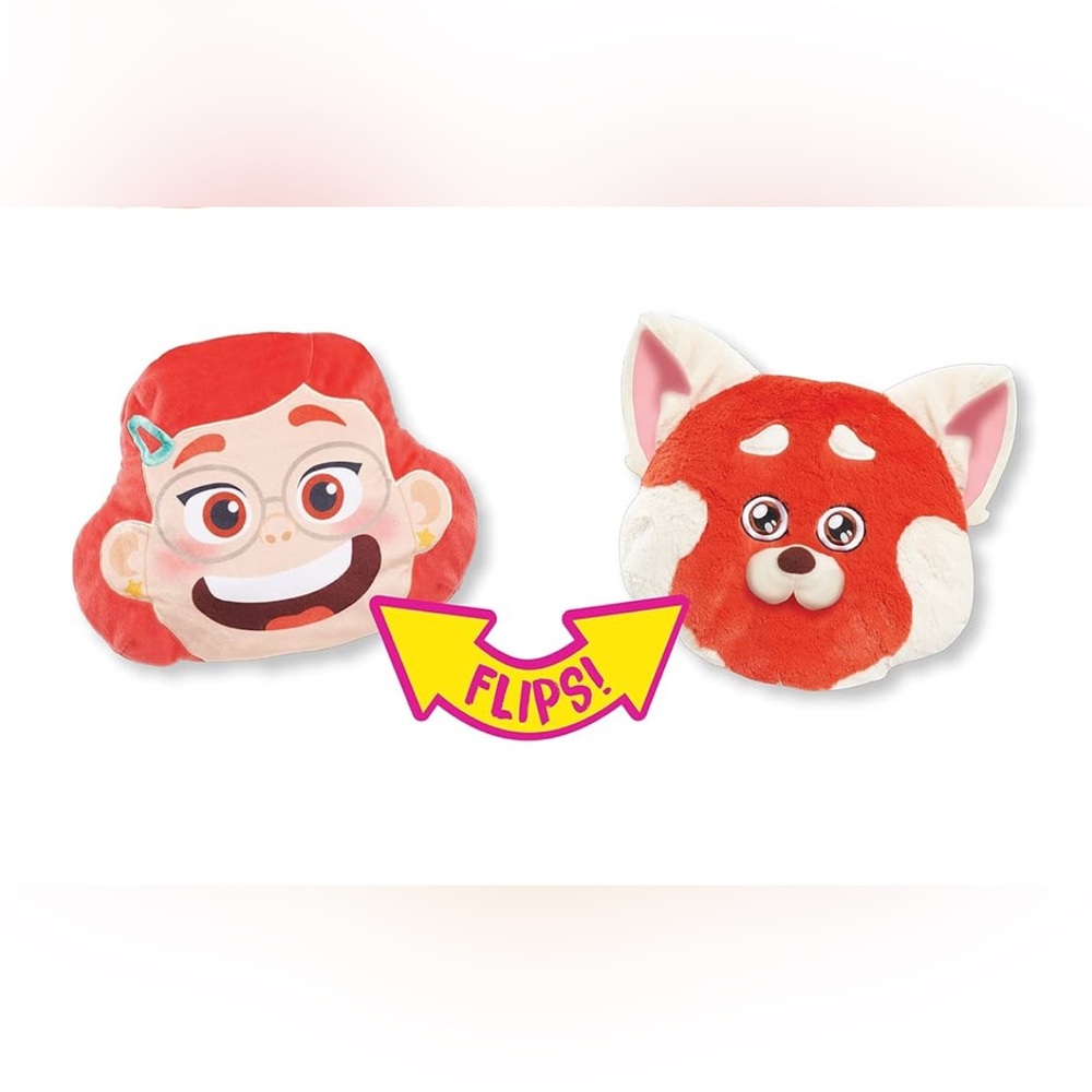 Disney Reversible Red Panda Mei Plush Flip Toy by Just Play